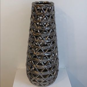 Home silver color  Vase